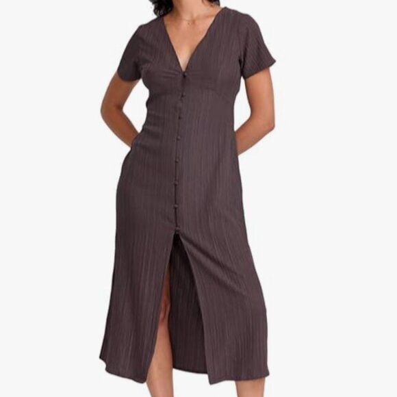Womens Understated Midi Dress - Picture 1 of 4